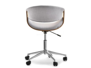 Otočná židle Rapid ořech šedý