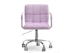 Otočná židle Elis růžová