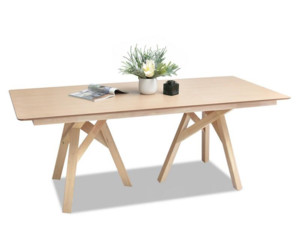Jídelní stůl Palmir, bělený dub, 200x90 cm