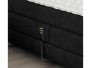 Akce - Postel Boxspring Wave (100) s elektrickým polohováním + topper