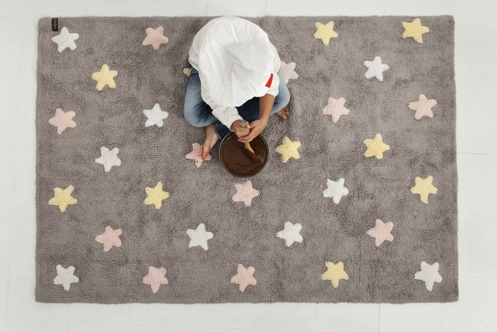 Bavlněný koberec barevné hvězdičky Lorena Canals - Stars II