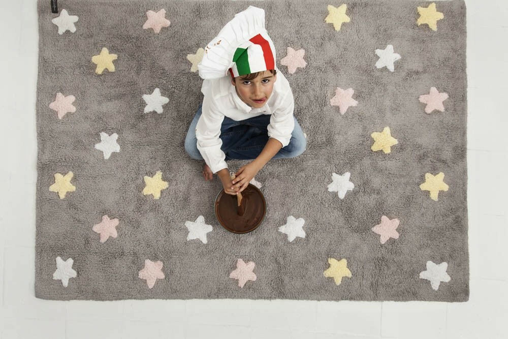 Bavlněný koberec barevné hvězdičky Lorena Canals - Stars II
