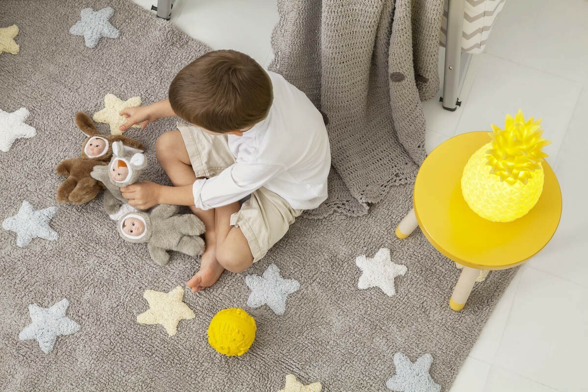 Bavlněný koberec barevné hvězdičky Lorena Canals - Stars I