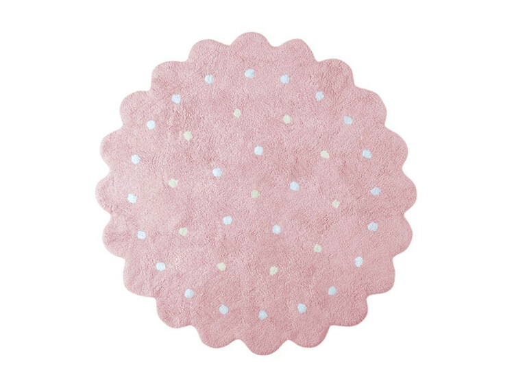 Bavlněný koberec sušenka Lorena Canals - růžový Biscuit