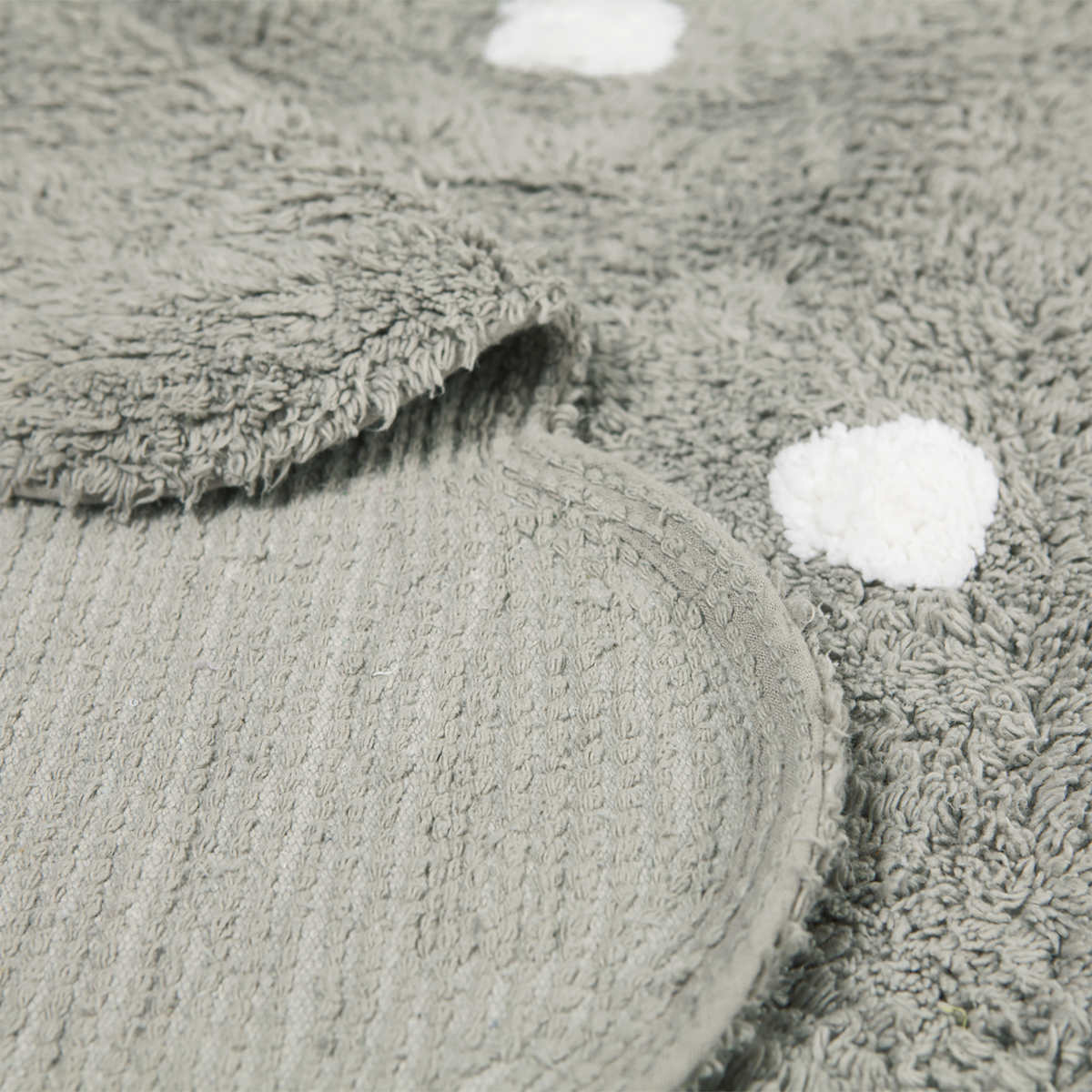 Bavlněný koberec šedý, sušenka Lorena Canals - Biscuit