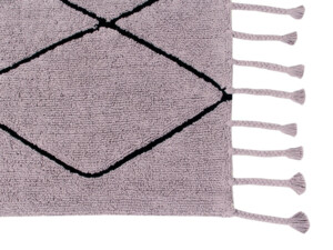 Bavlněný koberec fialový s třásněmi Lorena Canals - Bereber