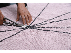 Bavlněný koberec Lorena Canals - rose Trace