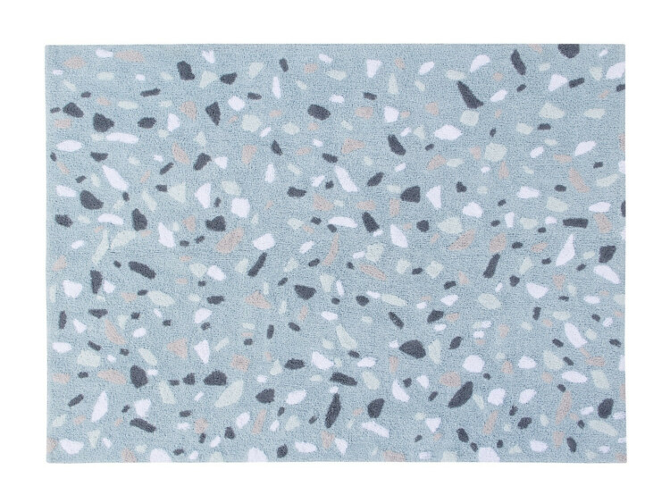 Koberec 140 x 200 mozaika, modrý Lorena Canals - Terrazzo