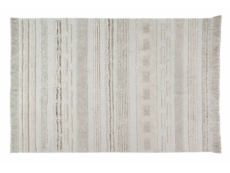 Bavlněný koberec 170 x 240 přírodní Lorena Canals - Early Hours