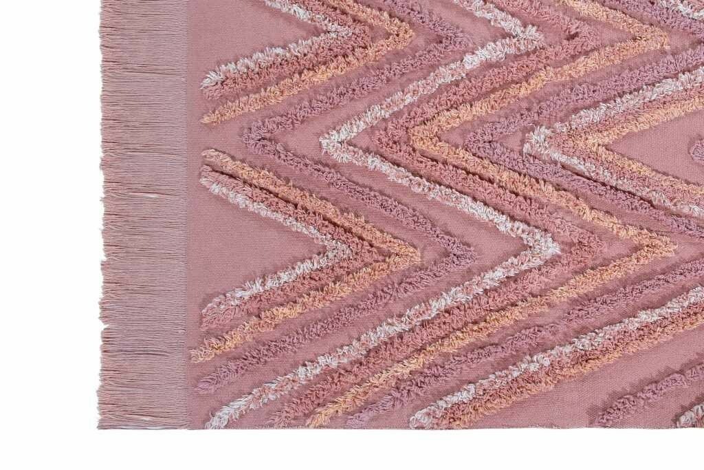 Bavlněný koberec 170 x 240 růžový Lorena Canals - hory Early Hours
