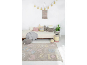Bavlněný koberec pastelový, čísla Lorena Canals - Back To School