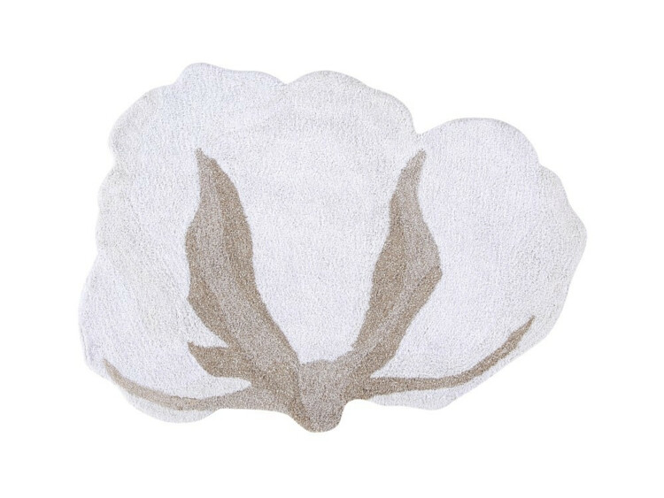 Koberec 120 x 130 květ bavlny Lorena Canals - Cotton