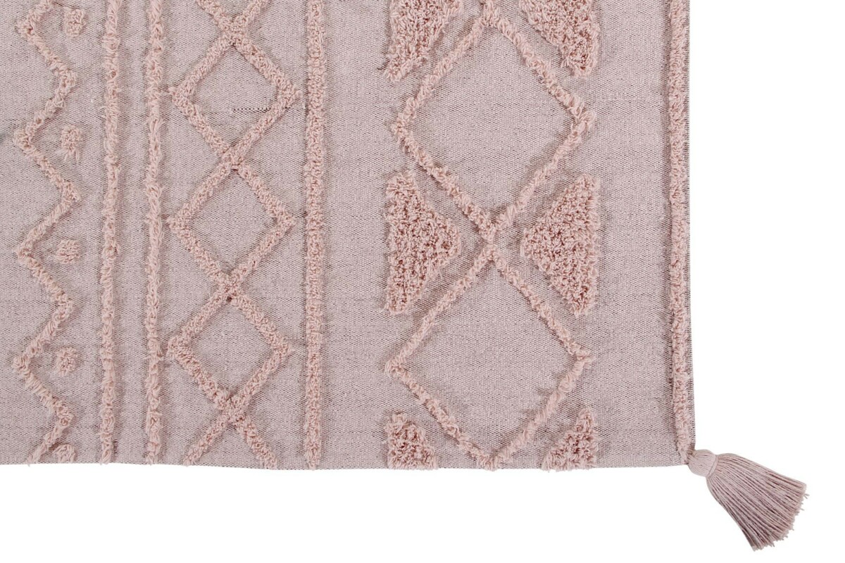 Koberec 120 x 160 kmenový vzor, růžový Lorena Canals - Re-Edition