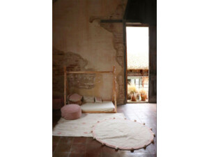 Bavlněný koberec růžové puntíky Lorena Canals - Re-Edition