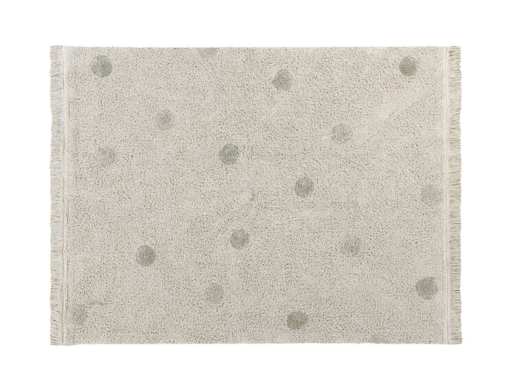 Bavlněný koberec zelené puntíky Lorena Canals - Re-Edition