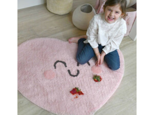 Bavlněný koberec srdce Lorena Canals - Happy Heart