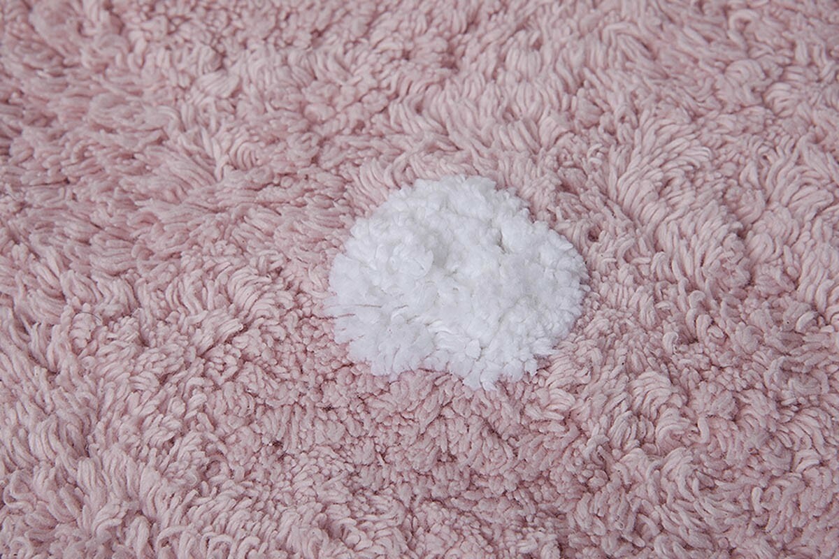 Bavlněný koberec růžový, sušenka Lorena Canals - Biscuit