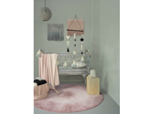 Bavlněný koberec batika Lorena Canals - růžový Tie-Dye