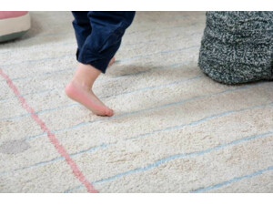 Bavlněný koberec světlý, zápisník Lorena Canals - Back To School
