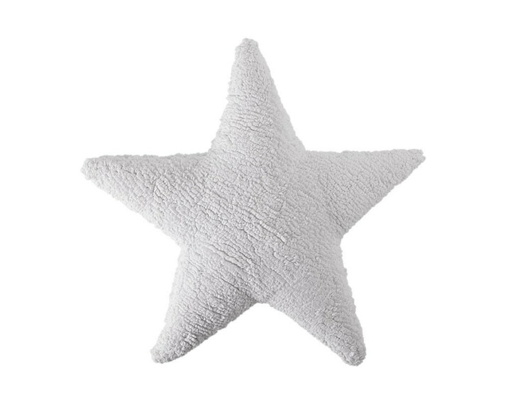 Polštář Lorena Canals bílý, hvězda - Stars