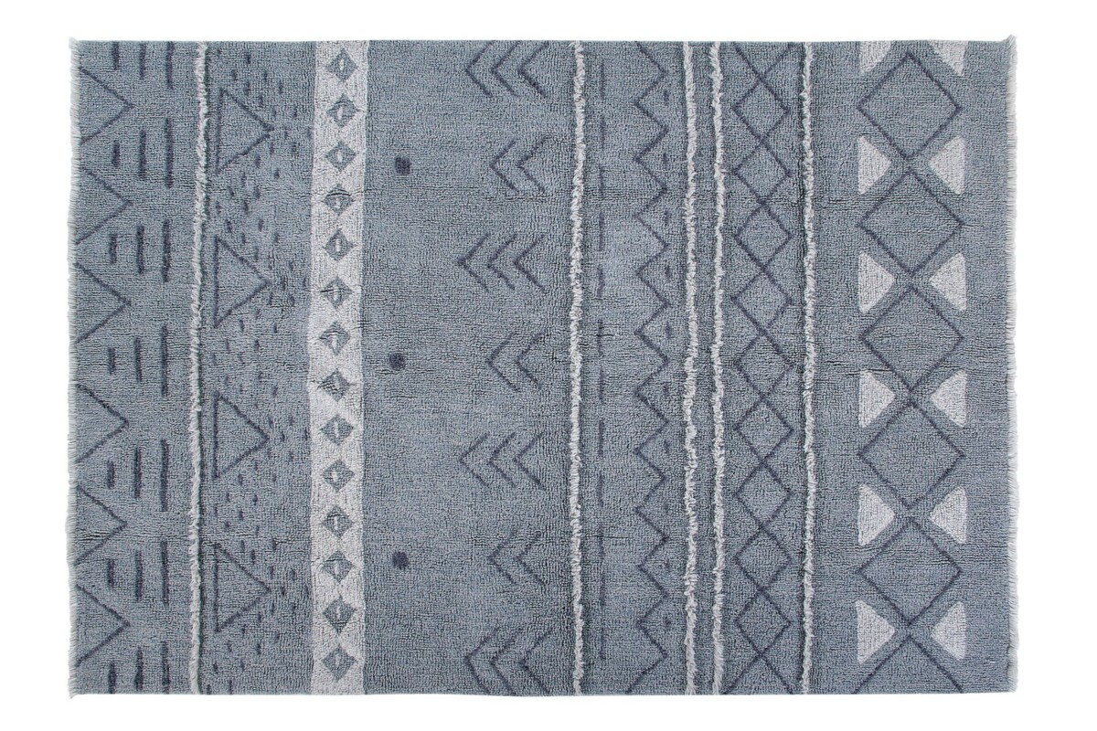Vlněný koberec 170 x 240 modrý Lorena Canals - Bohemian