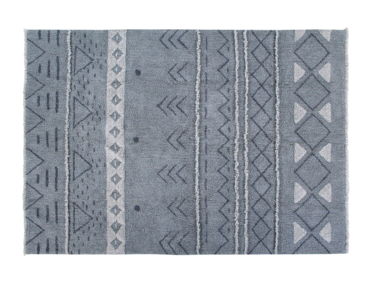 Vlněný koberec 170 x 240 modrý Lorena Canals - Bohemian