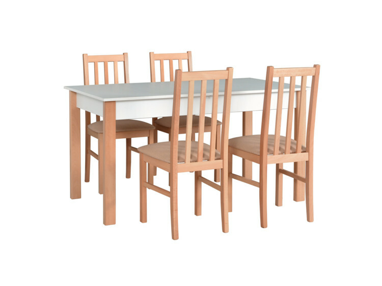 Jídelní stůl Elen II, 4 x židle Boss X