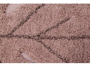 Bavlněný koberec list Lorena Canals - růžový Monstera