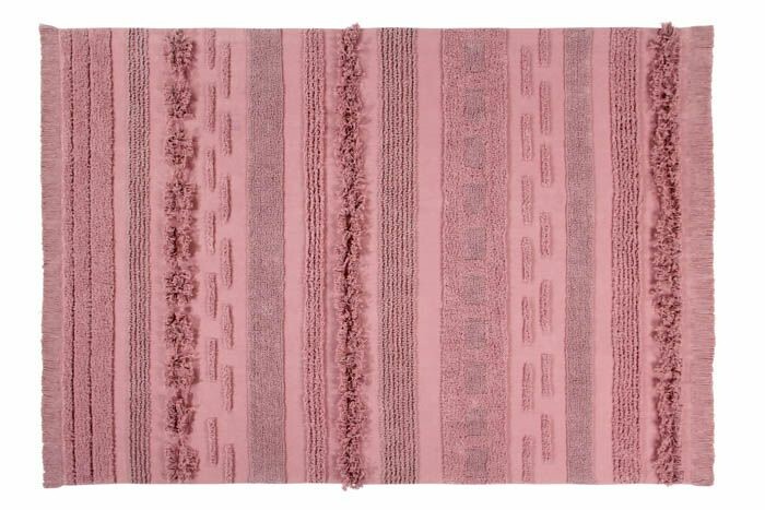 Bavlněný koberec 140 x 200 růžový Lorena Canals - Early Hours