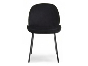 Židle Bony čalouněná, černá