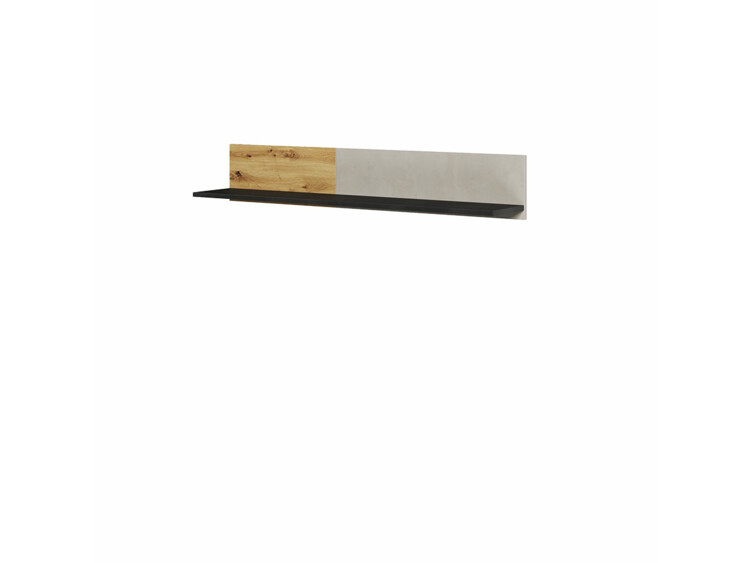 Nástěnná police Qubic QB-09 (115cm)