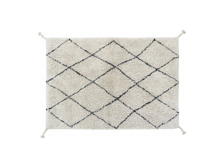 Bavlněný koberec béžový Lorena Canals - Mini Bereber 70 x 100 cm