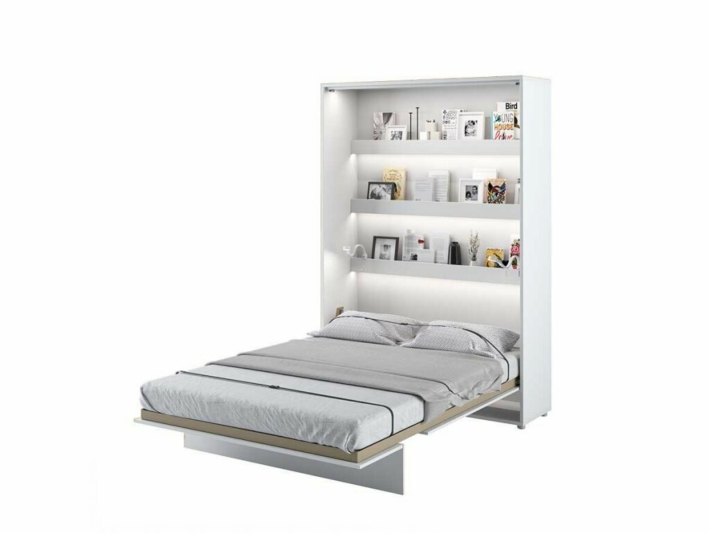 Výklopná postel Bed Concept BC-01 (140) - bílý mat