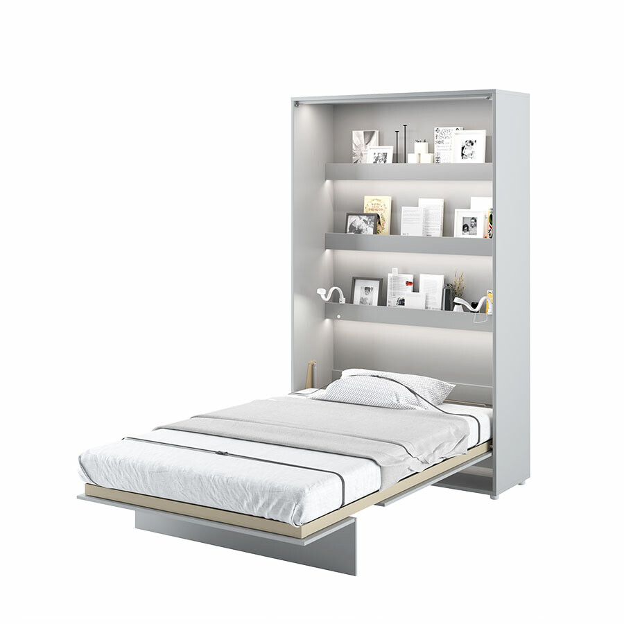 Výklopná postel Bed Concept BC-02 (120) - šedý mat