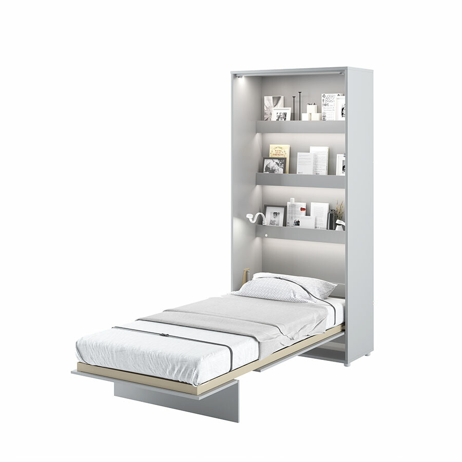 Výklopná postel Bed Concept BC-03 (90) - šedý mat