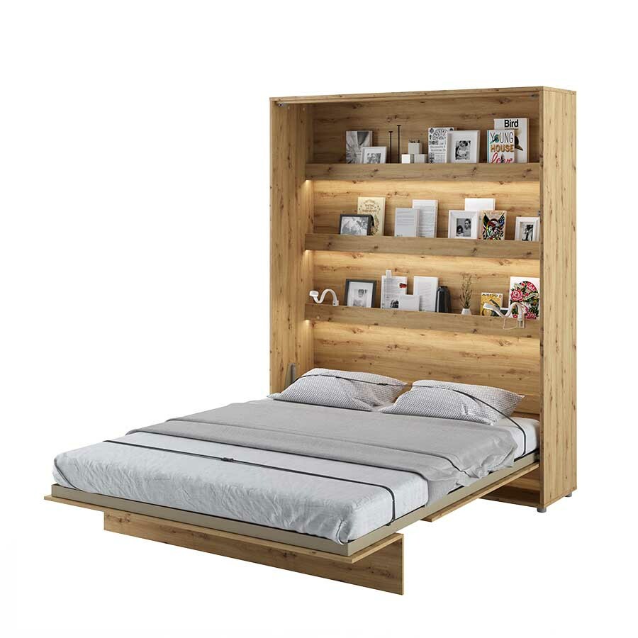 Výklopná postel Bed Concept BC-12 (160) - dub artisan