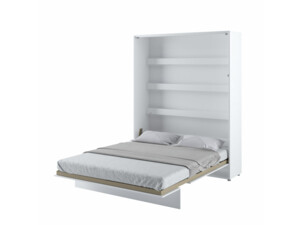 Výklopná postel Bed Concept BC-12 (160) - bílý lesk