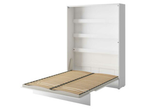 Výklopná postel Bed Concept BC-12 (160) - bílý lesk