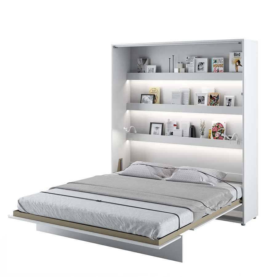 Výklopná postel Bed Concept BC-13 (180) - bílý mat