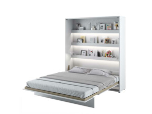 Výklopná postel Bed Concept BC-13 (180) - bílý lesk
