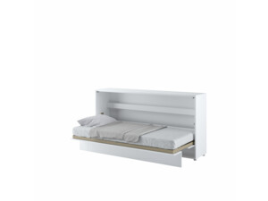 Výklopná postel Bed Concept BC-06 (90) - bílý lesk