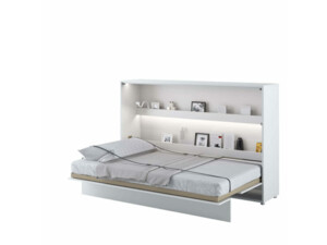 Výklopná postel Bed Concept BC-05 (120) - bílý lesk