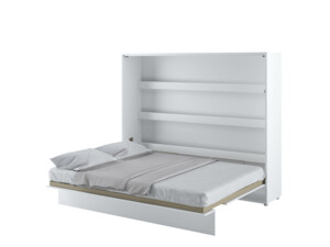 Výklopná postel Bed Concept BC-14 (160) - bílý lesk