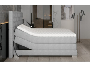 Postel Boxspring Clover 140 x 200 s elektrickým polohováním