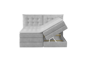 Akce - Postel Boxspring Fendy (140) +  topper