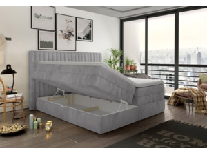 Akce - Postel Boxspring Minola (180) + topper