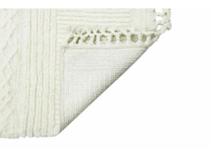 Vlněný koberec 140 x 200 Lorena Canals bílý se vzorem - Sheep