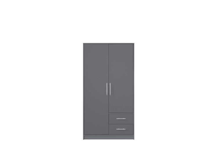 Šatní skříň Smart 3 - šedý mat