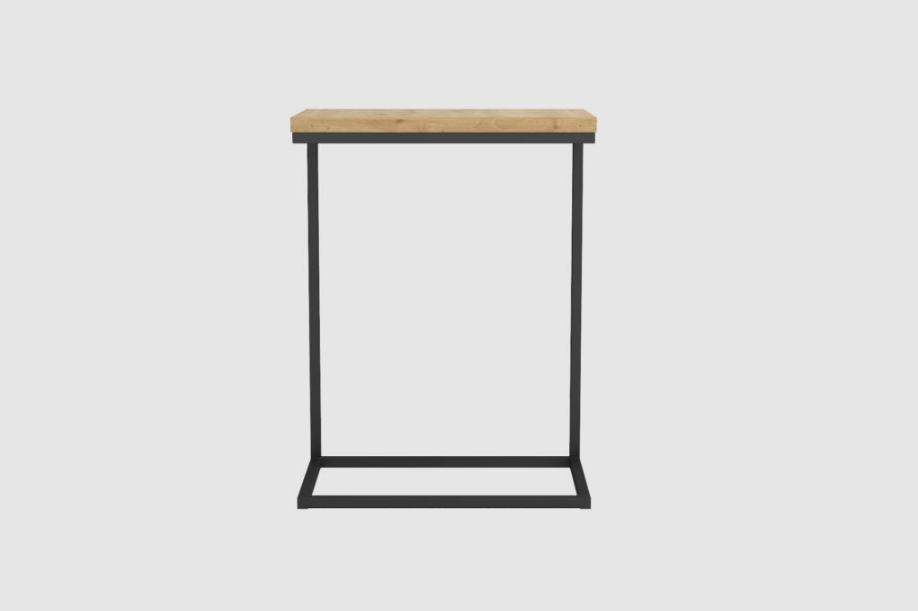 Akce - Příruční odkládací stolek Nori 56 cm - dub artisan