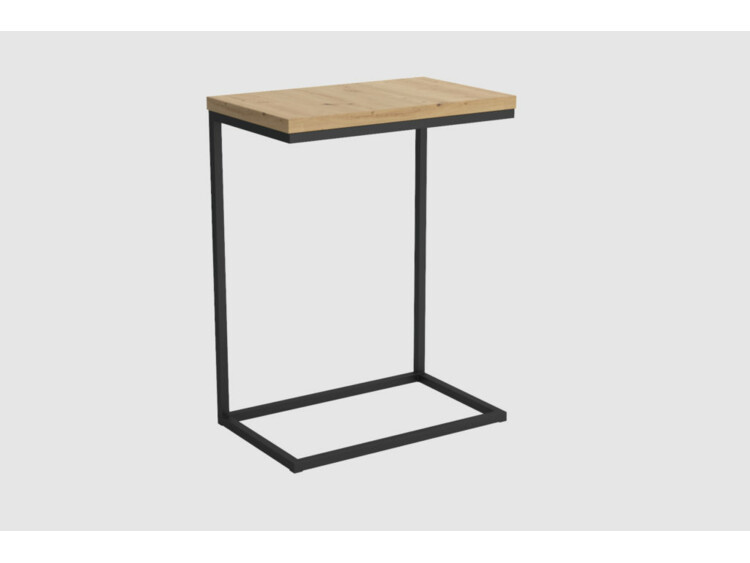 Akce - Příruční odkládací stolek Nori 56 cm - dub artisan